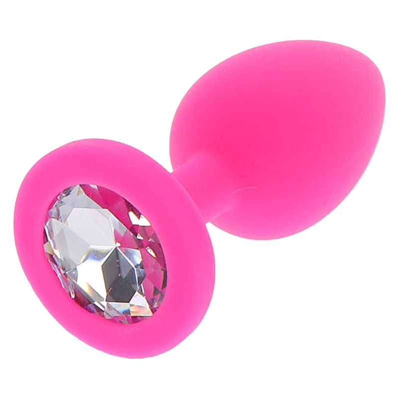 ANAL PLAY TOYJOY Plug Bijou Diamond Booty M 7 x 3.5cm Rose